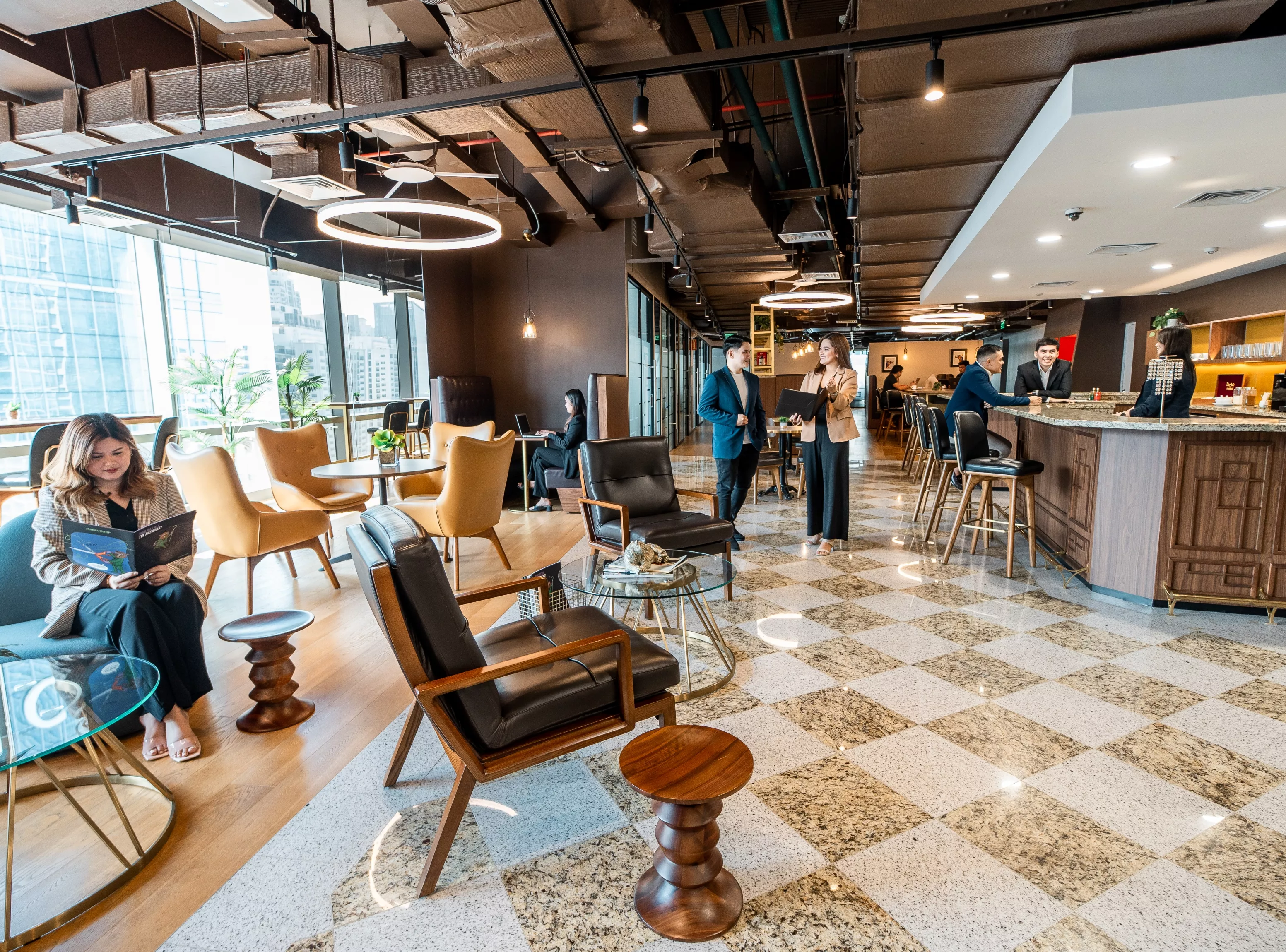 Virtual Office, Philippines Stock Exchange Tower, Bonifacio, Metro Manila, Coworking Space